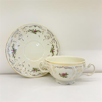 Bernadotte Opaline Porcelain 6 Piece Serving Bowl