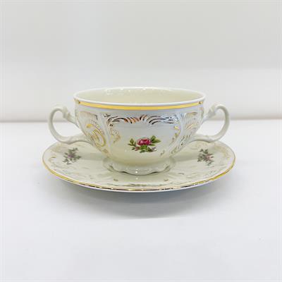 Bernadotte Opaline Porcelain 6 Piece Serving Bowl