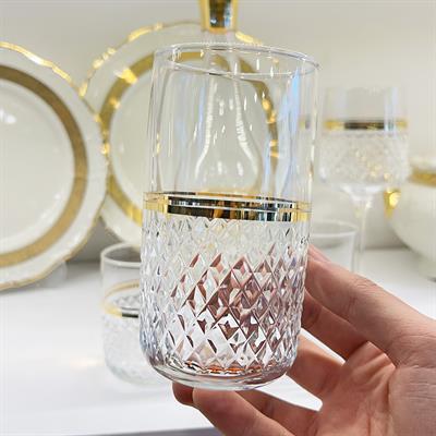 Bohem 61 Parça Bardak Takımı Gold