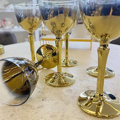 Bohemia Crystal 6 Piece Long Stemmed Goblets