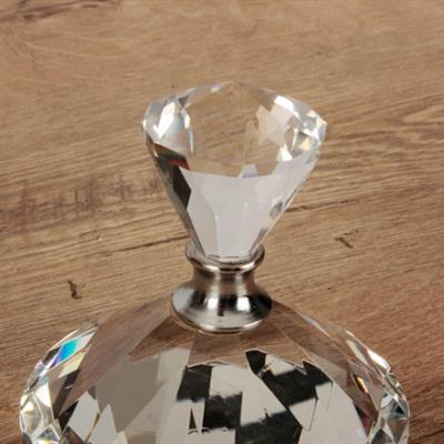 Bottle Kristal Dekoratif Aksesuar - Gümüş