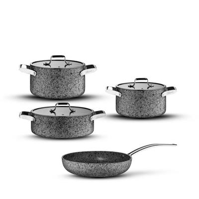 Brioni Stone-H 7 Pieces Cooker Set