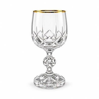 Butik 6 Lı Kahve Yanı Bardağı Dip Kare Gold