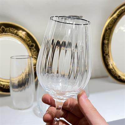 Carino Kristal 37 Parça Bardak Takımı - Platin