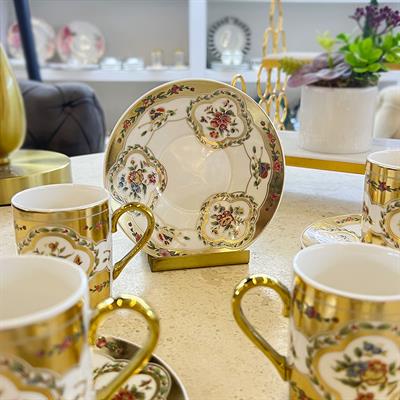 Casa Sueno 6 Piece Coffee Cup Set T8223