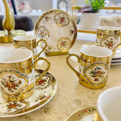 Casa Sueno 6 Piece Coffee Cup Set T8223