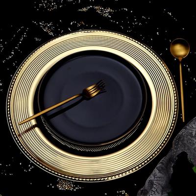 Steel Round Supplae - Gold