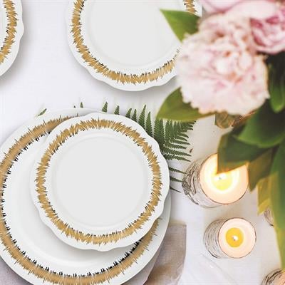 Choker 24 Parça 6 Kişilik Bone Porselen Yemek Takımı
