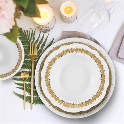 Choker 24 Parça 6 Kişilik Bone Porselen Yemek Takımı