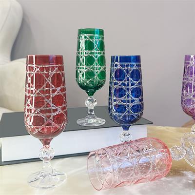 Claudia Kristal 6 Lı Kahve Yanı Bardağı 180 ml - C