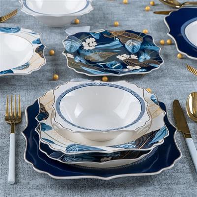 Costa Nova Porselen 24 Parça 6 Kişilik Yemek Takımı