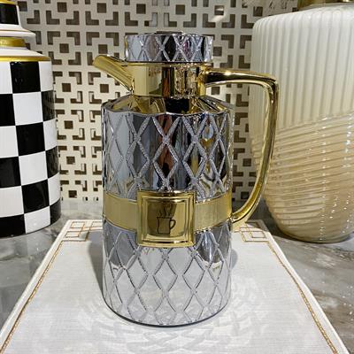 Diamond Elegance Lüx 2 Li Termos - Nickel Gold