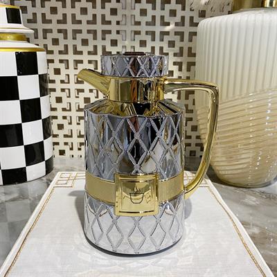 Diamond Elegance Lüx 2 Li Termos - Nickel Gold