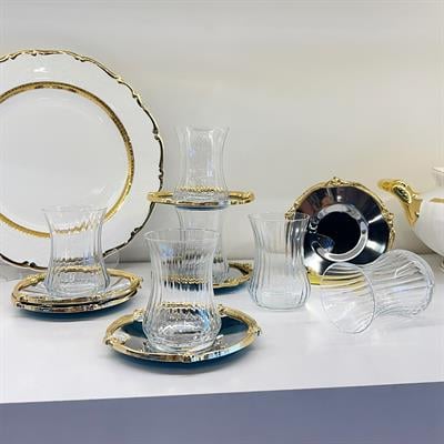 Elegance 6 Lı Çay Takımı Sade