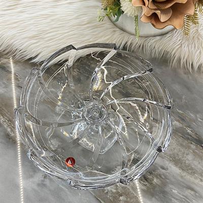 Elenor Kristal Ayaklı Kek Servis Tabağı