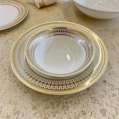 Exclusive Coloura 58 Parça 12 Kişilik Porselen Yemek Takımı