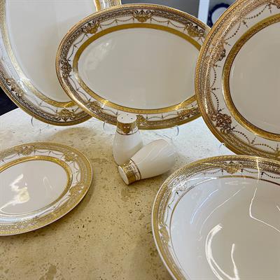 Exclusive Santania 58 Parça 12 Kişilik Porselen Yemek Takımı