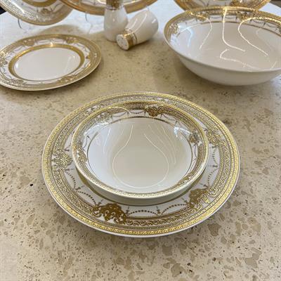 Exclusive Santania 58 Parça 12 Kişilik Porselen Yemek Takımı