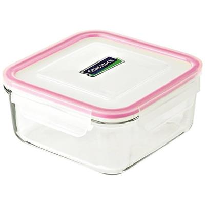 Glasslock Square Glass Storage Container - 2600 ml