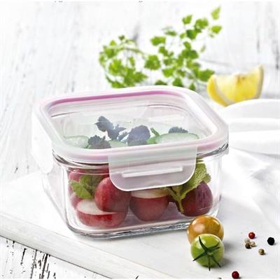 Glasslock Square Glass Storage Container - 2600 ml