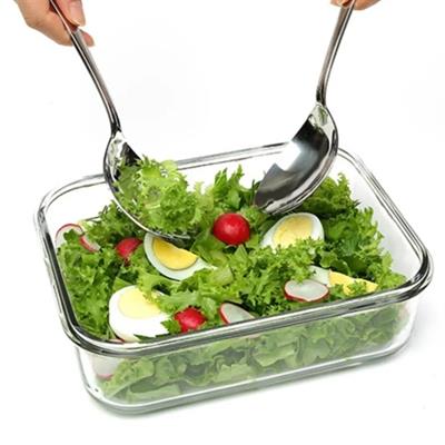 Glasslock Conical Rectangular Glass Storage Container - 1700 ml