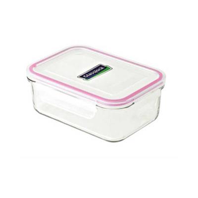 Glasslock Conical Rectangular Glass Storage Container - 980 ml