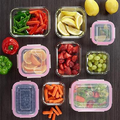 Glasslock Conical Rectangular Glass Storage Container - 480 ml