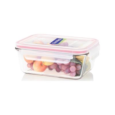 Glasslock Conical Rectangular Glass Storage Container - 980 ml