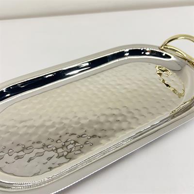 Hybrid Leaf Oval Sunum Tepsisi 25x13 cm