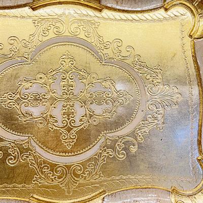 İtalyan Gül Ağacı Büyük Tepsi Dikdörtgen Kulplu Woody-04