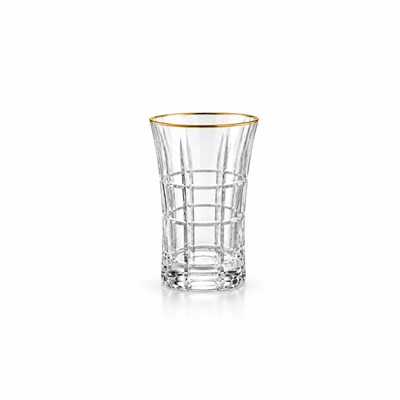 Kafes Kristal 61 Parça Bardak Seti Gold