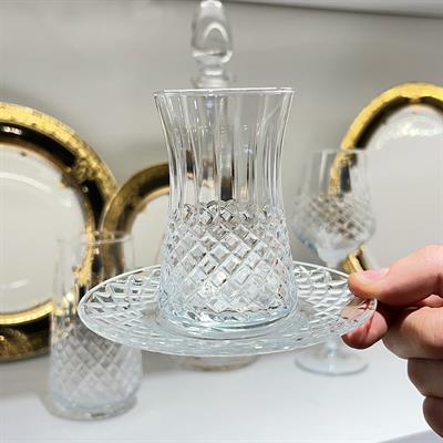 Karizma Kristal 49 Parça Bardak Takımı - Sade