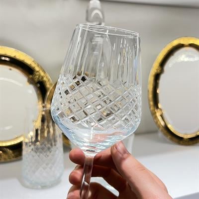 Karizma Kristal 49 Parça Bardak Takımı - Sade