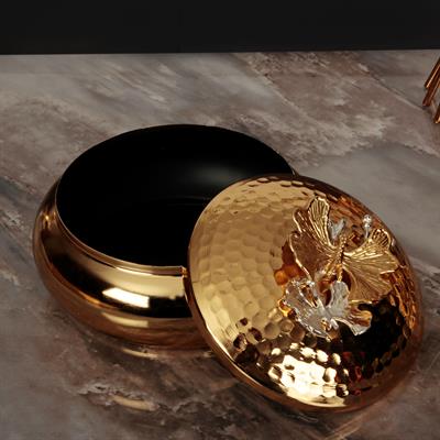 Kelebek Metal Sunumluk - Gold