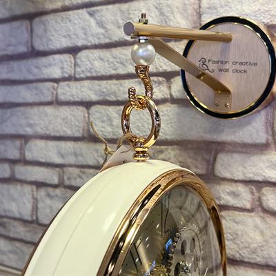 Kuş Motifli Askılı Çarklı Saat Yeşil