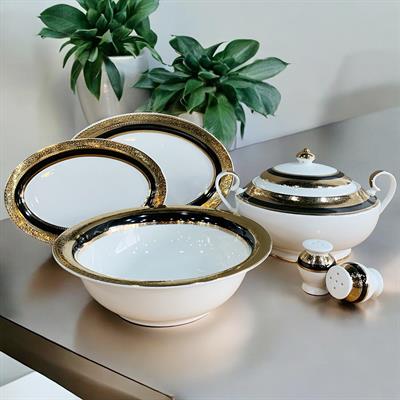 Lemons Nocturne 60 Parça 12 Kişilik Yemek Takımı