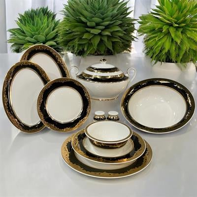 Lemons Veldora 60 Parça 12 Kişilik Yemek Takımı