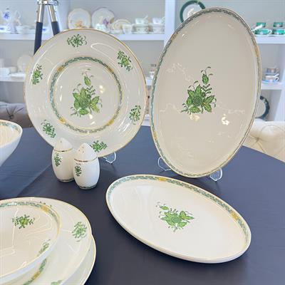 Leonarte Casa Çekoslovak Green 57 Parça Yemek Takımı Gold