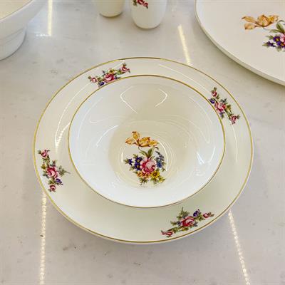 Leonarte Casa Çekoslovak Rose 57 Parça Yemek Takımı Gold