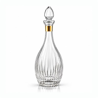 Light Kristal 61 Parça Bardak Seti Gold