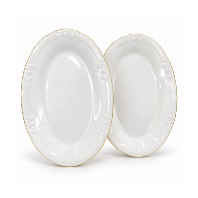 Loza Relief 54 Parça Yemek Takımı Gold
