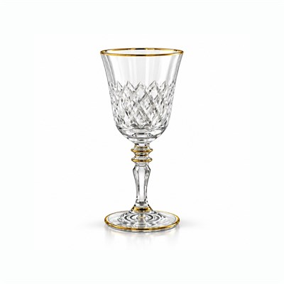 Lunemi Kristal 61 Parça Bardak Seti Gold