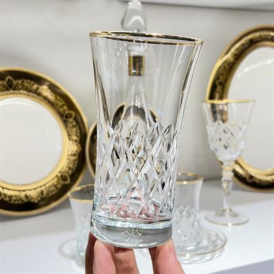 Lunemi Kristal 61 Parça Bardak Seti Gold