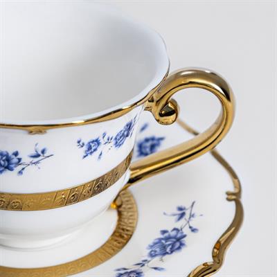 Maxx Doria Azure 6 Person Coffee Cup Set