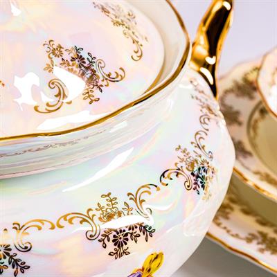 Maxx Doria Czech Luster Flower 60 Parça Yemek Takımı