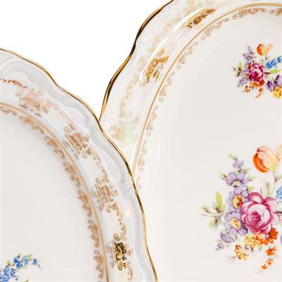 Maxx Doria Czech Luster Flower 60 Parça Yemek Takımı