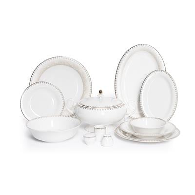Maxx Doria Golden Ivy 72 Parça Porselen Yemek Takımı