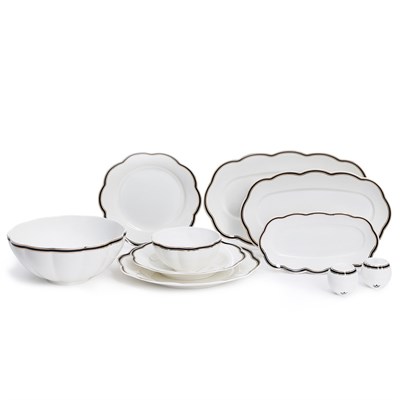 Maxx Doria Line 58 Piece Dinner Set