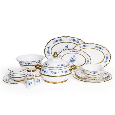 Maxx Doria Majestic Azure 77 Parça Yemek Takımı