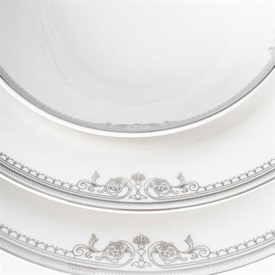 Maxx Doria Silver Nagi 72 Parça Porselen Yemek Takımı